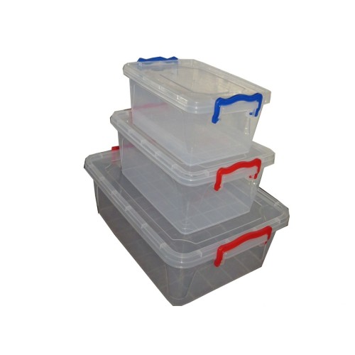 plastic storage box set