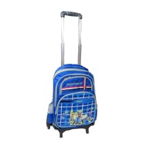 School Bag Luggage Pack Trolley Bag Wheels 18" Large Size for Boys