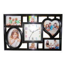 Wall Collage Photo Frame & Clock