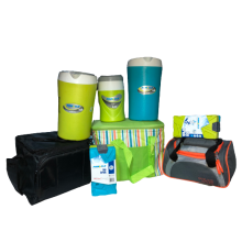 Cooler Bags, cooler Jugs and Ice pack Bricks.