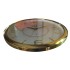 Quartz Large Wall Clock Round (42 cm) UBL - Gold Ring