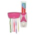 HandsFree ToothPaste & ToothBrush Holder Kit